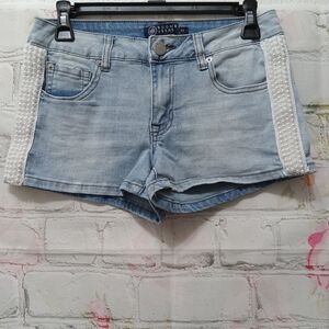 BoomBoom jeans shorts light blue wash size 7